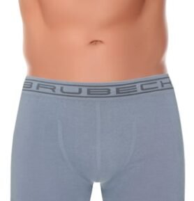 Pánské boxerky BX00501A BRUBECK bavlna šedá melír S