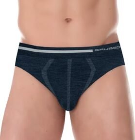 Pánské slipy Comfort Wool BE10050 BRUBECK jeans M