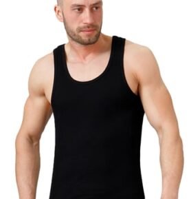 Pánské tílko 176 HOTBERG černá 3XL