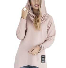 Dámská mikina 1110 HAJDAN růžová světlá S