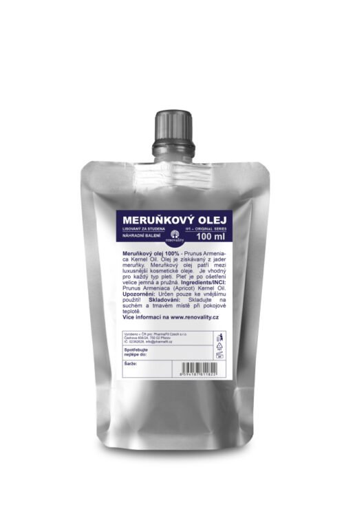 Meruňkový olej 100 ml - náhradní balení