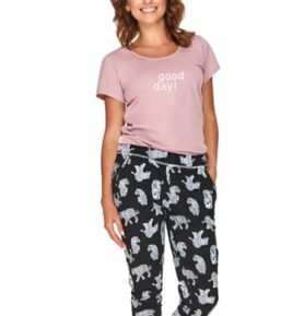 Dámské pyžamo Kalina 2672/1 TARO růžová (pink) M