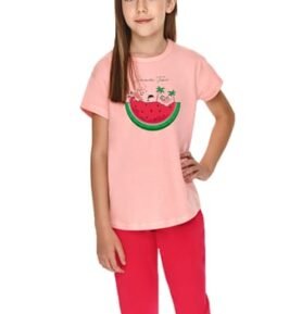 Dívčí pyžamo Valentina 2709/2710/2 TARO růžová (pink) 104