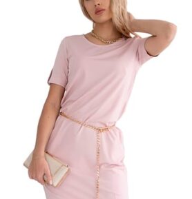 Dámské šaty SUK07 HAJDAN růžová (pink) 3XL