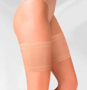 Dámský samodržící stehenní pás Thigh 511 GABRIELLA beige (j.bez) M/L