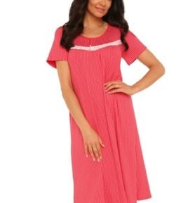 Dámská noční košile Juliette DE LAFENSE malina (Raspberry) M