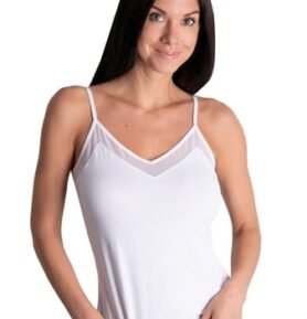 Dámská košilka Aika EMILI bílá 3XL