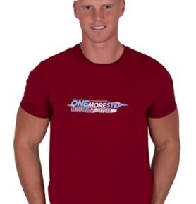 Pánské tričko 320 TDS bordo (vínová) XXL