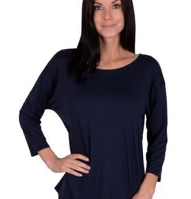 Dámská halenka Stella H2 HTX01558 BABELL granát (modrá) 3XL
