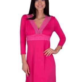 Dámská noční košile Thelma BABELLA malina (Raspberry) XL