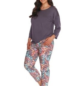 Dámské nadměrné pyžamo Vita 2798/21 TARO fuksia (fialová) 3XL