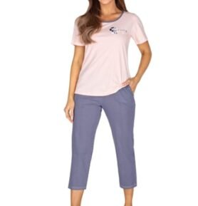 Dámské pyžamo 623/32 REGINA růžová (pink) 3XL