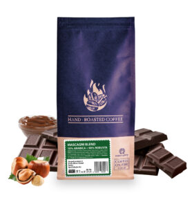 Coffee On Fire MASCAGNI BLEND, 10% ARABICA + 90% ROBUSTA zrnková káva Velikost balení: zrnková káva 1000g