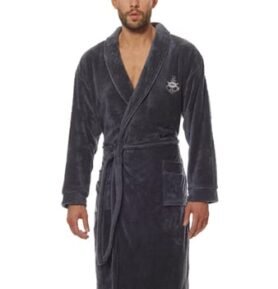 Pánský župan Marine graphite L&L grafit (šedá) 3XL