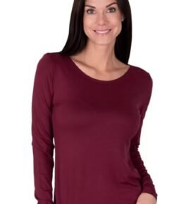 Dámské tričko Manati BABELL burgund (cihla) 3XL