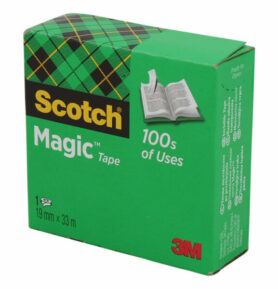 3M Scotch Magic Tape 810, popisovatelná LP 19 mm * 33 m