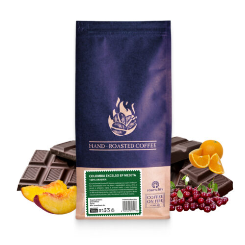 Coffee On Fire COLOMBIA Excelso EP Meseta 100% Arabika zrnková káva Velikost balení: zrnková káva 500g