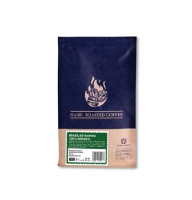 Coffee On Fire Čerstvě pomletá káva od Renovality Druh kávy: Brazil Cerrado 500g