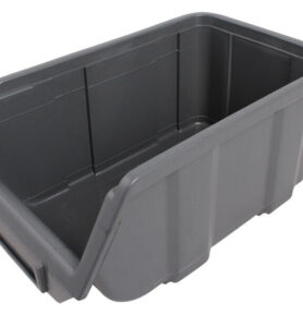 Tavočer Plastový ukládací box A-200 šedý, 250*155*120 mm