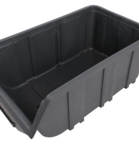 Tavočer Plastový ukládací box A-300 šedý, 355*220*150 mm