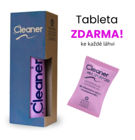 Láhev univerzální čistič s rozprašovačem a tabletou 500 ml