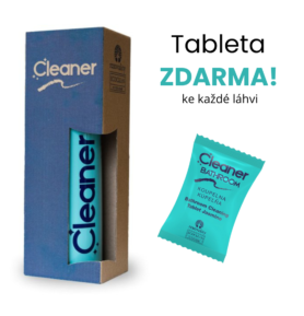 Láhev WC/koupelna s rozprašovačem a tabletou  500 ml