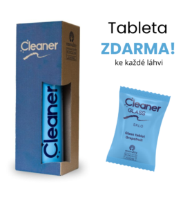 Láhev Sklo/Zrcadlo s rozprašovačem a tabletou  500 ml