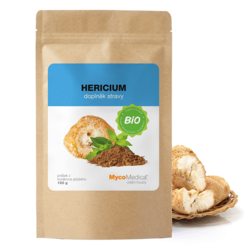MycoMedica BIO Hericium - prášek 100g