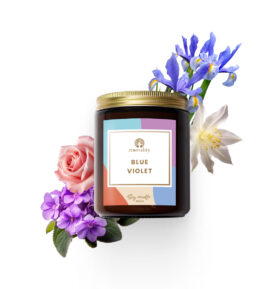 Blue Violet  – sójová svíčka 250 ml