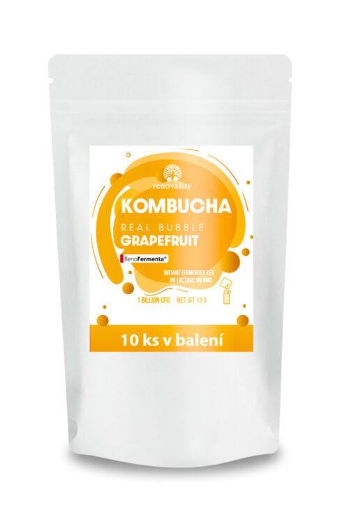 Kombucha Real Bubble Grapefruit Množství v balení: 10 ks