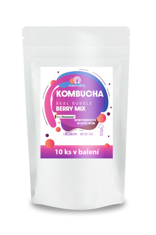 Kombucha Real Bubble Berry Mix Množství v balení: 10 ks