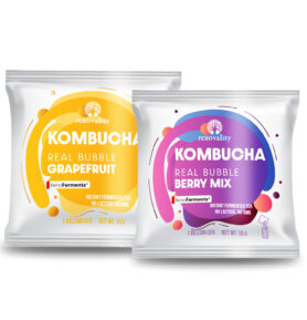 Kombucha Real Bubble Berry Mix + Grapefruit
