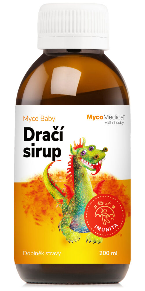 MycoMedica  MycoBaby Dračí sirup 200 ml + tetovačka pro děti