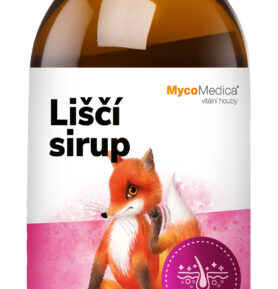 MycoMedica Liščí sirup 200 ml + tetovačka pro děti