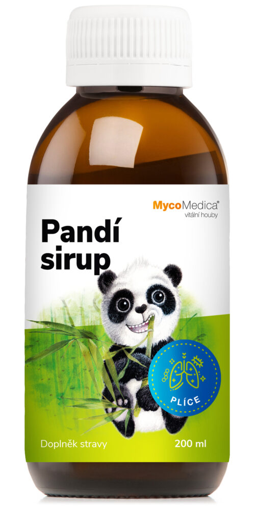 MycoMedica Pandí sirup 200 ml + tetovačka pro děti
