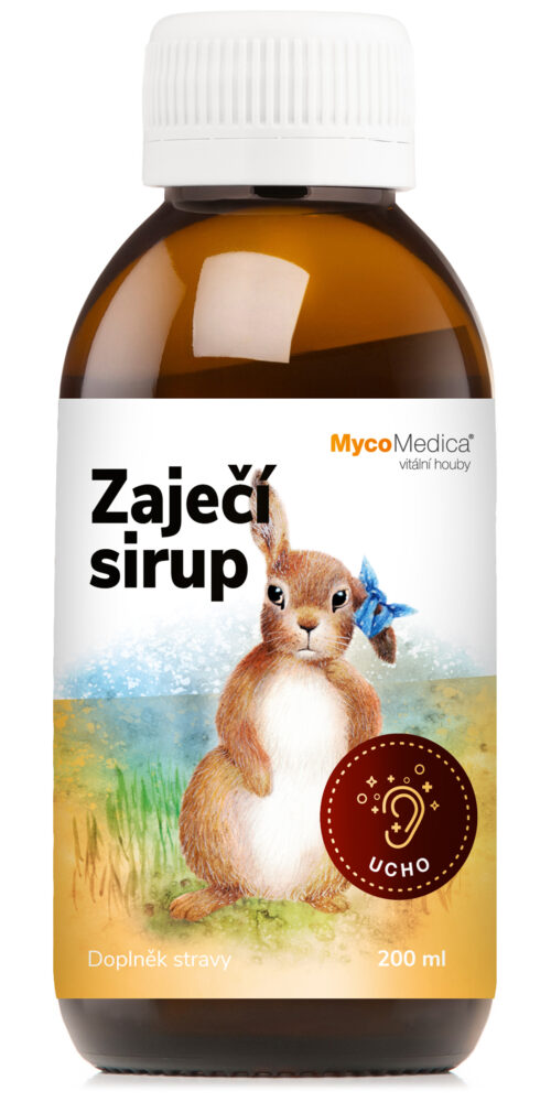 MycoMedica Zaječí sirup 200 ml + tetovačka pro děti