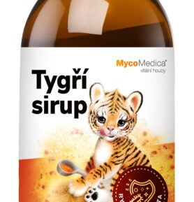 MycoMedica Tygří sirup 200 ml + tetovačka pro děti