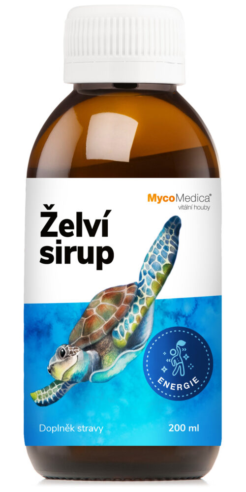 MycoMedica Želví sirup 200 ml + tetovačka pro děti