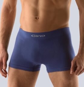Pánské boxerky s kratší nohavičkou GINO 53000P lékořice L/XL
