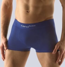 Pánské boxerky s kratší nohavičkou GINO 53004P lékořice L/XL