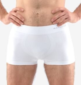Pánské boxerky s kratší nohavičkou GINO 53005P bílá L/XL