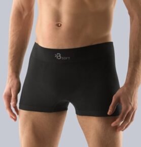 Pánské boxerky s kratší nohavičkou GINO 53006P černá M/L
