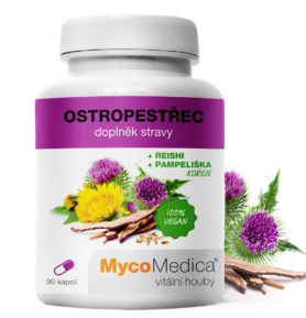 MycoMedica Ostropestřec 90 kapslí