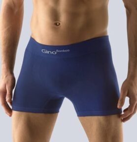 Pánské boxerky s delší nohavičkou GINO 54004P lékořice XL/XXL