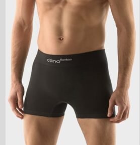Pánské boxerky s delší nohavičkou GINO 54004P černá XL/XXL