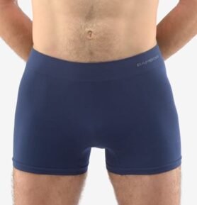 Pánské boxerky s delší nohavičkou GINO 54005P lékořice S/M