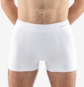 Pánské boxerky s delší nohavičkou GINO 54005P bílá S/M