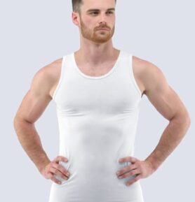 Pánský nátělník GINO 58005P bílá M/L