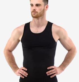 Pánský nátělník eco BAMBOO GINO 58008P černá L/XL