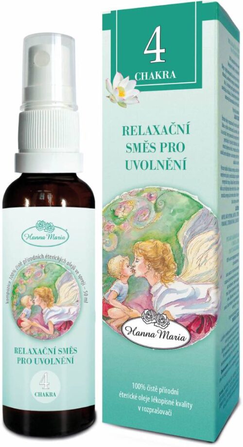 Hanna Maria Therapy Hanna Maria Esenciální olej 4. čakra - pro uvolnění Objem: V rozprašovači 50 ml